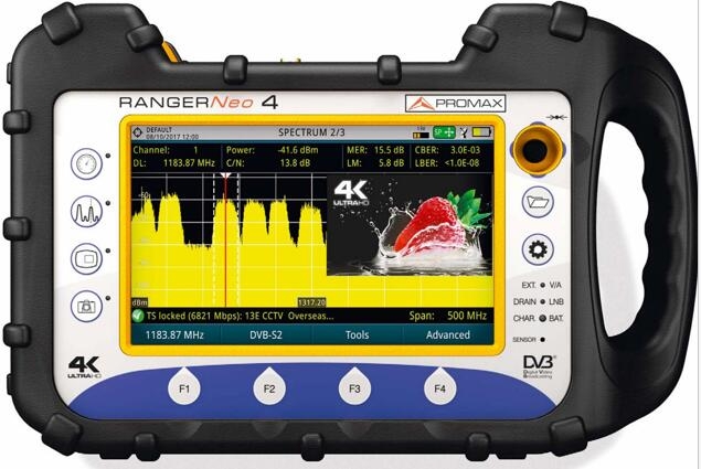 PROMAX廣播電視衛(wèi)星綜合測(cè)試儀RANGER Neo 4